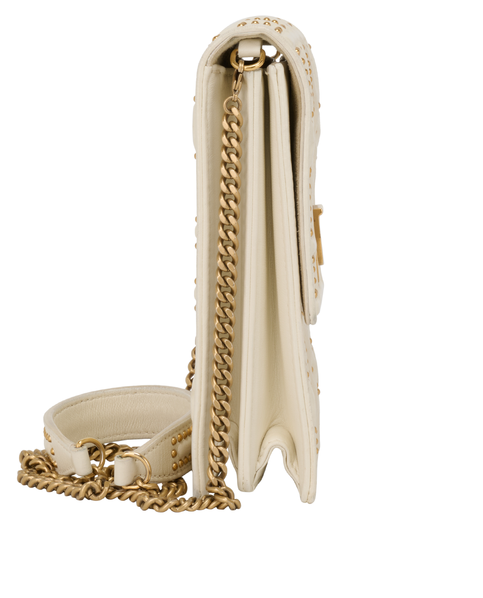 Vertical Diorama, &pound;695, Handbags, White, Leather, Side view